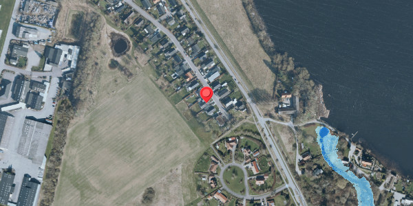Oversvømmelsesrisiko fra vandløb på Kymervej 38, . , 4140 Borup