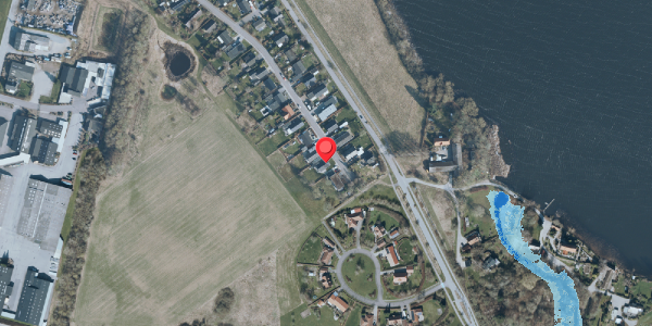 Oversvømmelsesrisiko fra vandløb på Kymervej 40, . , 4140 Borup