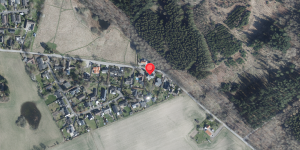 Oversvømmelsesrisiko fra vandløb på Lammestrupvej 33A, 4140 Borup