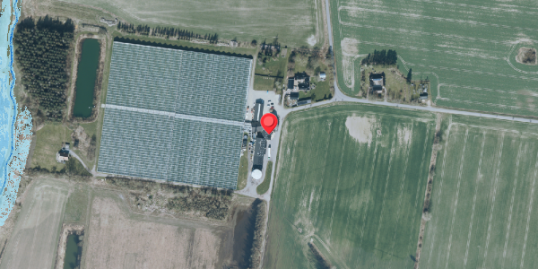 Oversvømmelsesrisiko fra vandløb på Langagervej 12, 4140 Borup