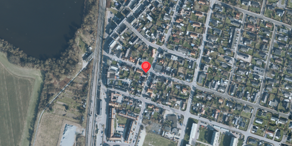 Oversvømmelsesrisiko fra vandløb på Lindevej 8B, . , 4140 Borup