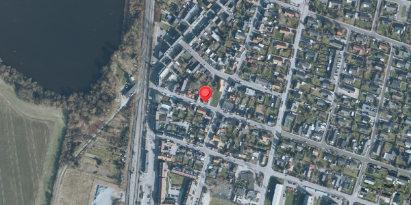 Oversvømmelsesrisiko fra vandløb på Lindevej 9, 4140 Borup