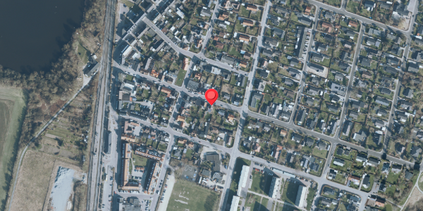 Oversvømmelsesrisiko fra vandløb på Lindevej 14, . , 4140 Borup