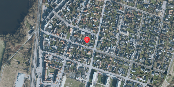 Oversvømmelsesrisiko fra vandløb på Lindevej 17, . , 4140 Borup