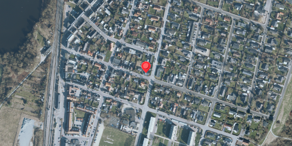 Oversvømmelsesrisiko fra vandløb på Lindevej 19, . , 4140 Borup