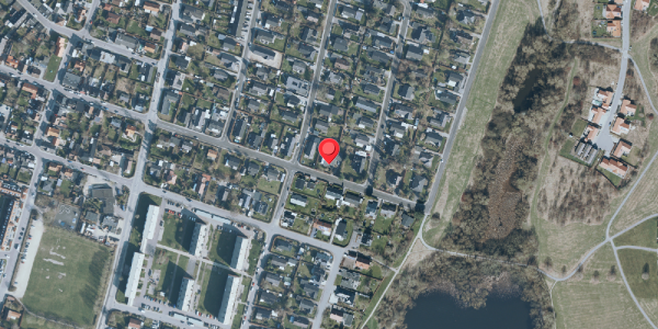 Oversvømmelsesrisiko fra vandløb på Lindevej 29, . , 4140 Borup