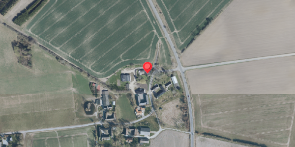Oversvømmelsesrisiko fra vandløb på Magleskovvej 2, 4140 Borup