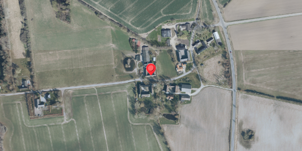 Oversvømmelsesrisiko fra vandløb på Magleskovvej 8, . , 4140 Borup