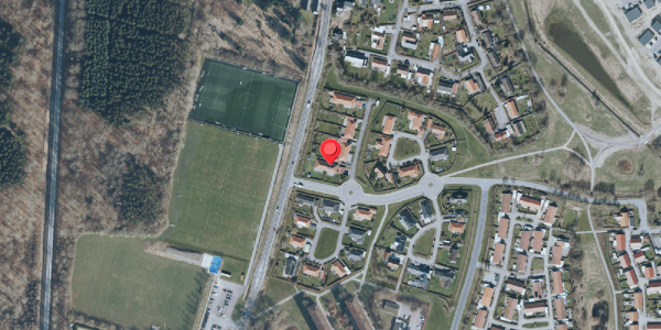 Oversvømmelsesrisiko fra vandløb på Neergaardparken 16, 4140 Borup