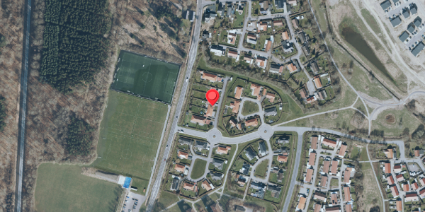 Oversvømmelsesrisiko fra vandløb på Neergaardparken 22, 4140 Borup