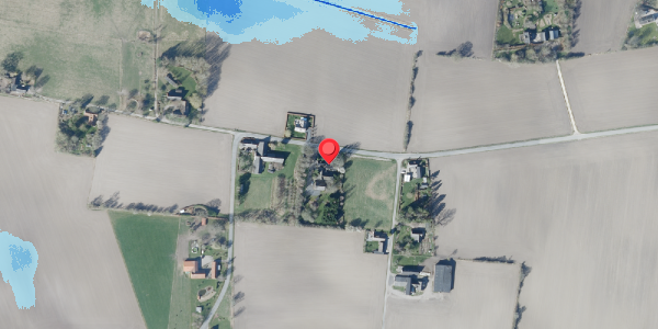 Oversvømmelsesrisiko fra vandløb på Nyvangsvej 84, 4100 Ringsted