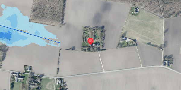 Oversvømmelsesrisiko fra vandløb på Nyvangsvej 93, 4100 Ringsted