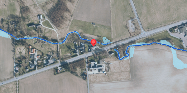 Oversvømmelsesrisiko fra vandløb på Ringstedvej 590, . , 4100 Ringsted