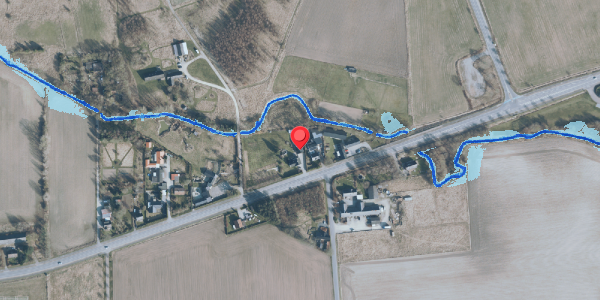 Oversvømmelsesrisiko fra vandløb på Ringstedvej 594, 4100 Ringsted