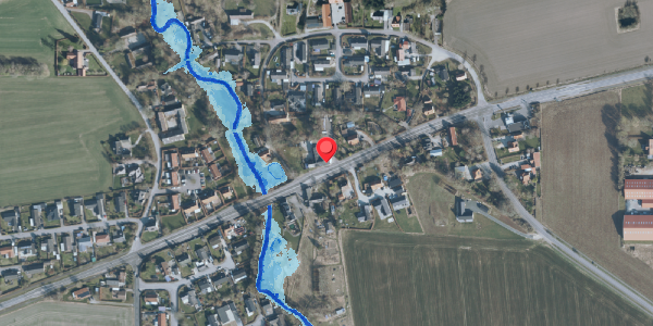 Oversvømmelsesrisiko fra vandløb på Ringstedvej 632A, . , 4100 Ringsted