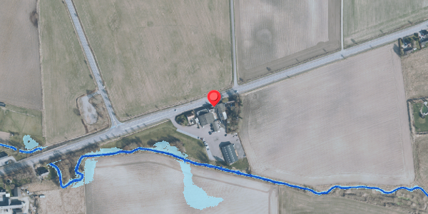 Oversvømmelsesrisiko fra vandløb på Ringstedvej 645, 4100 Ringsted