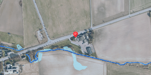 Oversvømmelsesrisiko fra vandløb på Ringstedvej 647, 4100 Ringsted