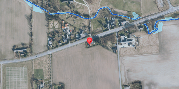 Oversvømmelsesrisiko fra vandløb på Ringstedvej 653B, 4100 Ringsted