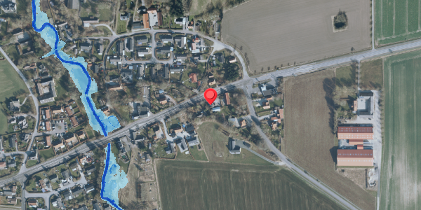 Oversvømmelsesrisiko fra vandløb på Ringstedvej 673, 4100 Ringsted
