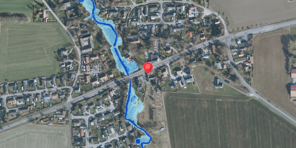 Oversvømmelsesrisiko fra vandløb på Ringstedvej 681A, . , 4100 Ringsted