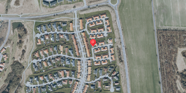 Oversvømmelsesrisiko fra vandløb på Rugmarken 1, 4140 Borup