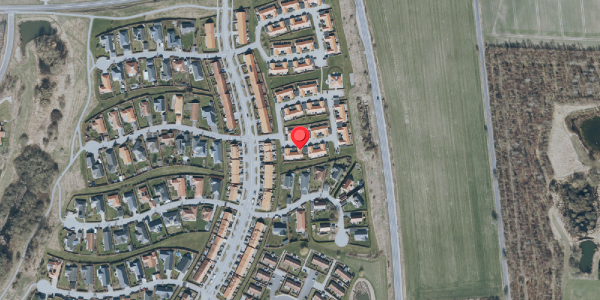 Oversvømmelsesrisiko fra vandløb på Rugmarken 23, 4140 Borup