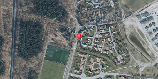 Oversvømmelsesrisiko fra vandløb på Ryeskovvej 4, 4140 Borup