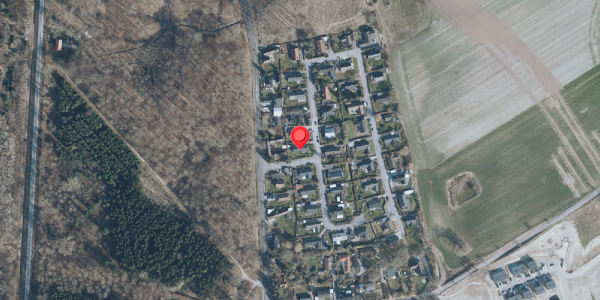 Oversvømmelsesrisiko fra vandløb på Skovbrynet 3, 4140 Borup