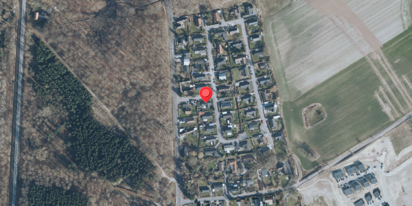 Oversvømmelsesrisiko fra vandløb på Skovbrynet 4, . , 4140 Borup