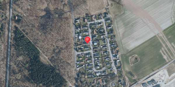 Oversvømmelsesrisiko fra vandløb på Skovbrynet 5, 4140 Borup
