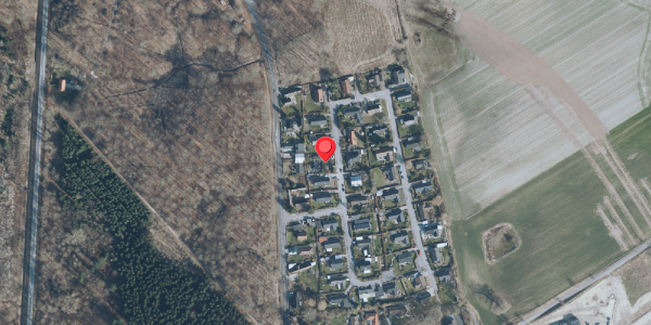 Oversvømmelsesrisiko fra vandløb på Skovbrynet 7, 4140 Borup