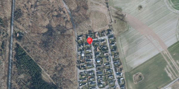 Oversvømmelsesrisiko fra vandløb på Skovbrynet 11, . , 4140 Borup