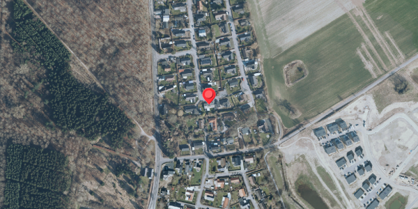 Oversvømmelsesrisiko fra vandløb på Skovbrynet 14, . , 4140 Borup