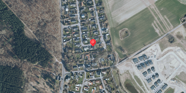 Oversvømmelsesrisiko fra vandløb på Skovbrynet 16, . , 4140 Borup