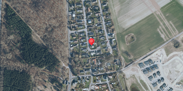 Oversvømmelsesrisiko fra vandløb på Skovbrynet 18, . , 4140 Borup