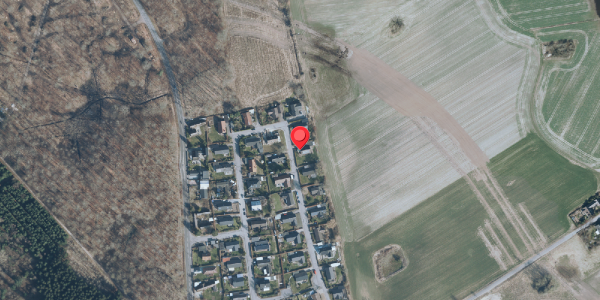 Oversvømmelsesrisiko fra vandløb på Skovbrynet 23, . , 4140 Borup