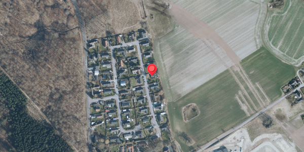 Oversvømmelsesrisiko fra vandløb på Skovbrynet 27, . , 4140 Borup