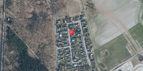 Oversvømmelsesrisiko fra vandløb på Skovbrynet 28, . , 4140 Borup