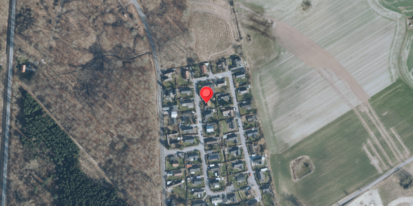Oversvømmelsesrisiko fra vandløb på Skovbrynet 30, 4140 Borup