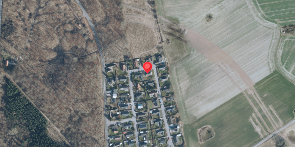 Oversvømmelsesrisiko fra vandløb på Skovbrynet 34, . , 4140 Borup