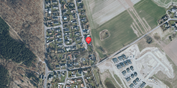 Oversvømmelsesrisiko fra vandløb på Skovbrynet 37, . , 4140 Borup