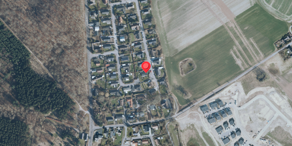 Oversvømmelsesrisiko fra vandløb på Skovbrynet 48, 4140 Borup