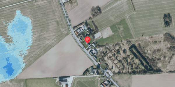 Oversvømmelsesrisiko fra vandløb på Slimmingevej 88, 4100 Ringsted