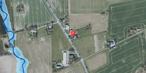 Oversvømmelsesrisiko fra vandløb på Slimmingevej 102, . , 4100 Ringsted
