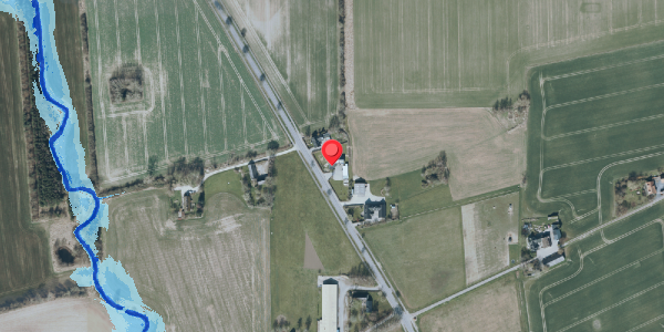 Oversvømmelsesrisiko fra vandløb på Slimmingevej 104, 4100 Ringsted
