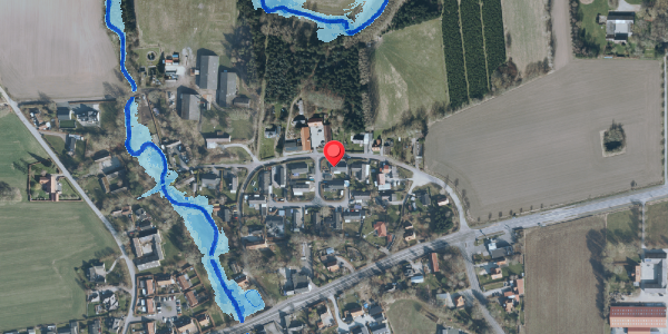 Oversvømmelsesrisiko fra vandløb på Smedeparken 1, . , 4100 Ringsted