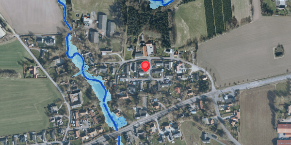 Oversvømmelsesrisiko fra vandløb på Smedeparken 4, . , 4100 Ringsted