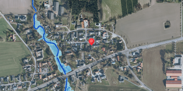 Oversvømmelsesrisiko fra vandløb på Smedeparken 18, . , 4100 Ringsted