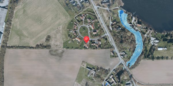 Oversvømmelsesrisiko fra vandløb på Sveibogen 3, 4140 Borup