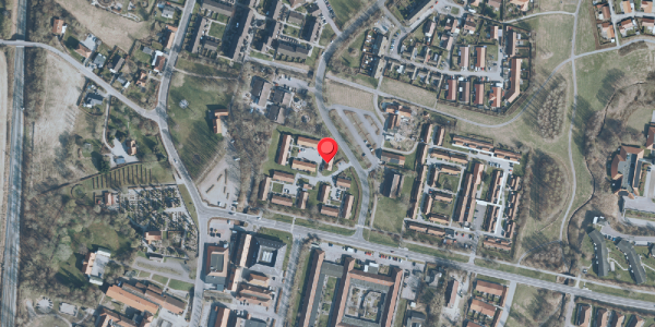 Oversvømmelsesrisiko fra vandløb på Ærtebjerghusene 2, . , 4140 Borup